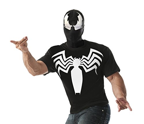 Venom T shirt with Over head Fabric Face Mask