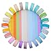 HAUTOCO 24 Rolls Solid Color Washi Masking Tape Set, 15mm Wide DIY Decorative Washi Tape for Scrapbook, Journal, Planner, Gift Wrapping, DIY Arts and Crafts