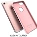 i-Blason iPhone 7 Case, Silicone Flexible Shock Absorbing Case for Apple iPhone 7 (Pink)