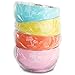 Set of 4 Colors – 20 Ounce Double Wall Stainless Steel Kids and Toddler Cereal Bowls, Soup Bowls, Snack Bowls, Ice Cream Bowls, Dessert Bowls, Colors: Orange, Blue, Yellow, Pink