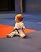 Baby Grappling Jiu-Jitsu Black Belt, Organic Adjustable Belt, 0-2 Years