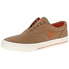 Polo Ralph Lauren Men's Vito Canvas Fashion Sneaker, Adirondack Khaki, 12 D US