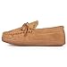 Boston Traveler Mens Faux Suede Mocassin Slippers