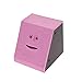 Onerbuy Novelty Face Bank Coin Eating Savings Bank Kids Money Saving Collection Piggy Bank (Pink Brick)