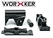 Worker Mod Modification Front and Side Rail Adapter Picatinny Base Sets for Nerf Stryfe Blaster Color Black