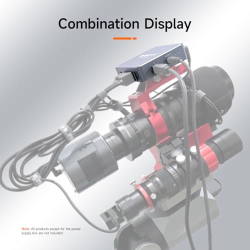 Svbony SV241 telescopio administración Caja de energía para adultos, accesorio para telescopio, USB 3.0 + CC fotografía astronómica adaptador de controlador, para fotografía de cielo profundo