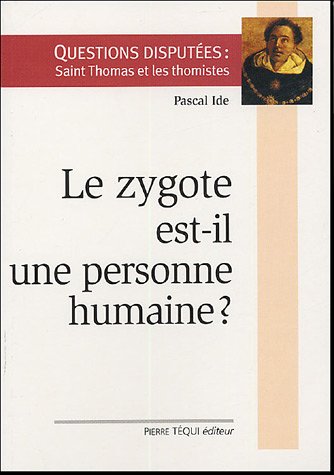 Image result for le zygote est-il une personne humaine