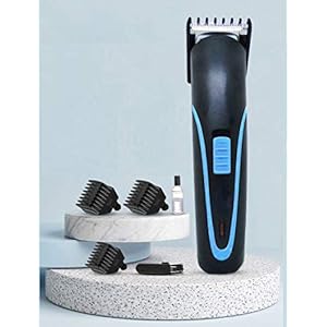 JYSUPER 8802 Rechargeable Cordless Body And Head Trimmer With Lithium-Ion Battery, Stainless Steel Blade, 3 Length…