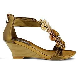 PATRIZIA Spring Step Harlequin Wedge Sandals for