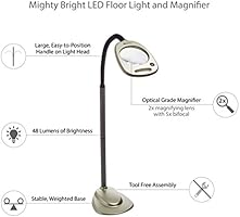 mighty bright magnifier floor lamp