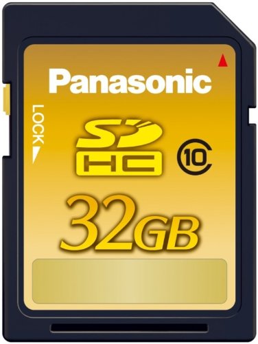 Panasonic 32GB SDHC memory card CLASS10 RP-SDWA32GJK