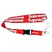 Lanyard Keychain Holder Keychain Key Chain Black Lanyard Clip with Webbing Strap (Supreme)