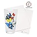 Ware Shark Waterslide Decal Paper, Perfect for DIY Designs Inkjet Clear High Resolution Results 20 A4 Size Sheets Premium Material Water Slide Transfer Transparent Printable Decal Sheets