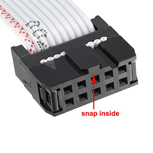 3 uxcell+Ribbon+Cable+2+54mm+Pitch