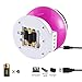 Lizber Baby Night Lighting Lamp Moon Star Projector 360 Degree Rotation - 4 LED Bulbs 9 Light Color Changing With USB Cable, Unique Gifts for Men Women Kids Best Baby Gifts Ever, Christmas gift, Pink