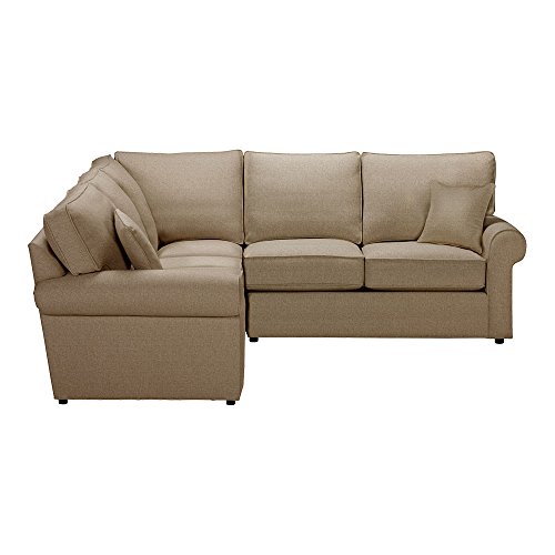 Ethan Allen Retreat Roll-Arm Three Piece Sectional, Quick 