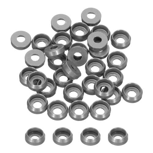 MECCANIXITY M2 Cone Cup Countersunk Washers,Hole Dia 2mm/0.08" Aluminum Gaskets Cup Head Washer Gasket for Screw RC/FPV/PC/Drone/Mechanical Accessories Model Parts,Pack of 40(Grey) at Amazon