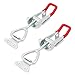 TOUHIA 2 Pcs 4003 Zinc Plated Iron Toggle Clamp 660Lbs Holding Capacity