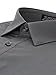 Marquis Men's Slim Fit Dress Shirt - Charcoal,2X-Large 17-17.5 Neck 34/35 Sleeve