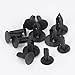 8mm40 Pcs / Pack Nylon Bumper Fastener Rivet Clips