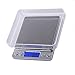 Angel Kiss Digital Gram Pocket Grain Jewelry Weigh Scale -500g Digital Pocket Kitchen Food Scale, Stainless Steel, Backlit Display, 0.001oz Resolution