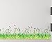 Kappier® Colorful Spring Wild Flowers with Butterflies Peel & Stick Wall Decals