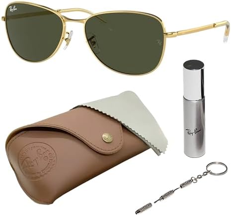 Ray-Ban RB4547 Boyfriend Two Square Shape Non-Polarized Sunglasses