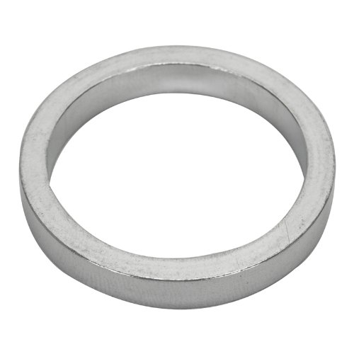 Origin8 Headset Spacers, 5mm x 1 - 1/8", Silver