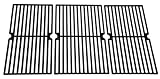 Hongso PCG233 Universal Gas Grill Grate Cast Iron Cooking Grid Replacement, Sold As A Set Of 3