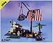 Lego Parts: Boat Mast Section Base 4 x 4 x 1 2/3 (Black)
