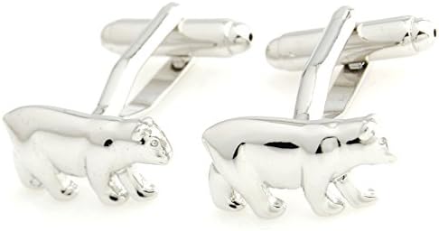 The Smart Man Men's Polar Bear Cufflinks
