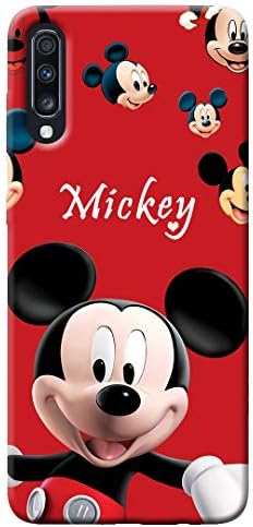 Frogbull Mickey Cartoon Character Print Designer Printed Soft Silicone Mobile Back Case Cover for Samsung Galaxy A70