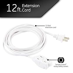 GE 3-Outlet Extension Cord with Multiple Outlets 12