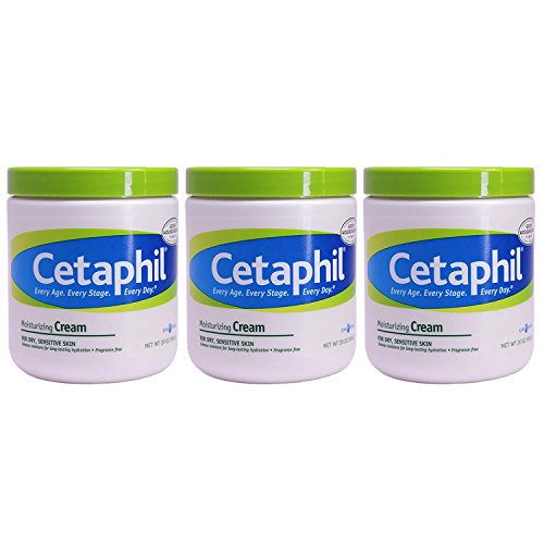 Cetaphil Moisturizing Cream for Dry/Sensitive Skin, Fragrance Free 16 oz Buy Online in UAE