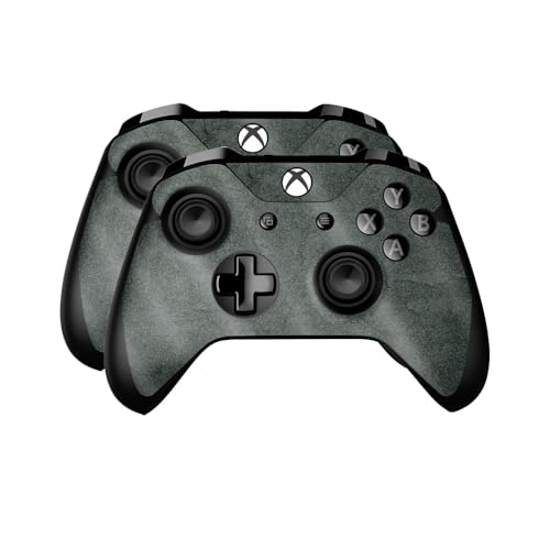 Glossy Glitter Skin Compatible with Microsoft Xbox One Controller (2 Pack) - Gr…