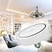 QPAU E27 12W 24 LED PIR Motion Sensor Bulb, Warm White