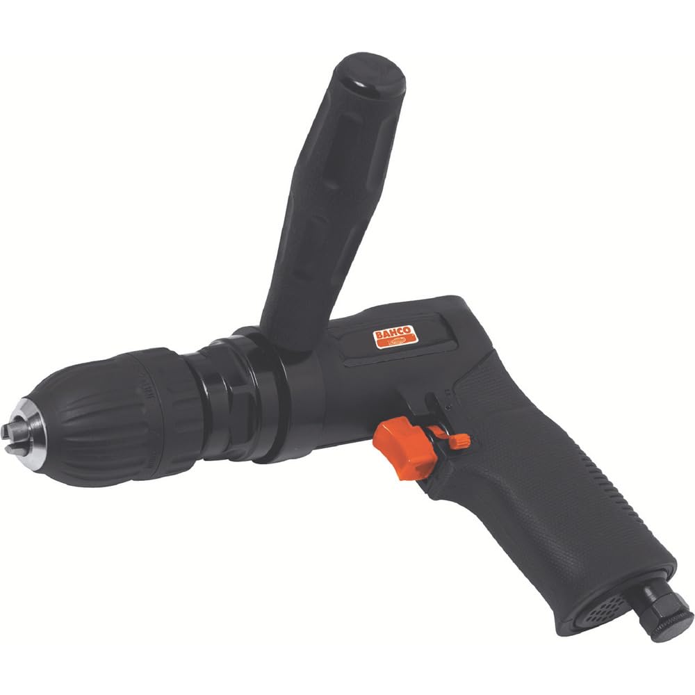 Bahco BP825 Reversible Drill, 0 V, Black/Orange