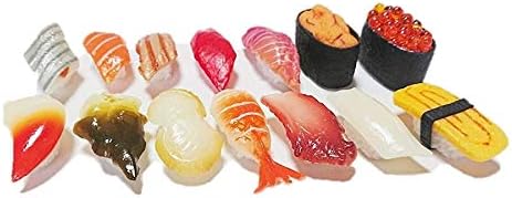 Amazon 食品 サンプル 握り 寿司 １４ 種類 セット 実物大 プレゼント お供え ままごと 教材 サンプル A 食べ物 おもちゃ