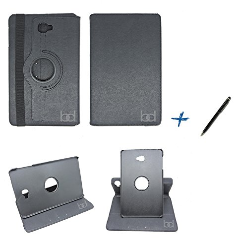 Capa Case Galaxy Tab A Note - 10.1´ P580 / P585 Giratória / Caneta Touch (Preto)