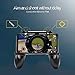 FIYAPOO Mobile Game Controller for PUBG/Fortnite, L1R1 Trigger Gamepad Compatible for iPhone iOS Android, Sensitive Shoot and Aim Joysticks Gaming Gripthumb 1