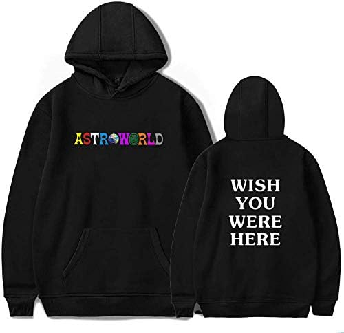 Amke Astroworld Hoodies Letter Print Hoodie Men Women Pullover Sweatshirt