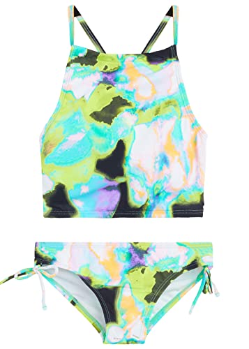 Kanu Surf Girls, Hallie UPF 50 Beach Sport Halter Tankini 2-piece Swimsuit, Tro…