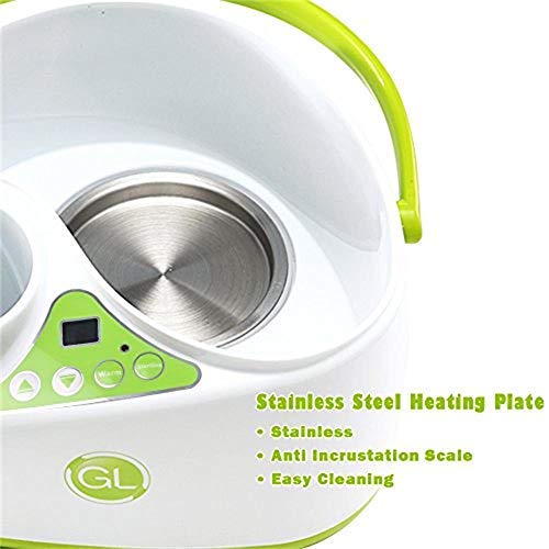 GL 2 in 1 Intelligent Bottle Sterilizer and Constant Temperature Bottle Warmer,Can Warm Milk and Sterilize Bottles Concurrently or Separately,Anti Dry-Heating