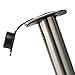 Amarine Made 2Pcs 90 Degree Fishing Rod Holders Stainless Steel with Rubber Cap, Liner, Gasket