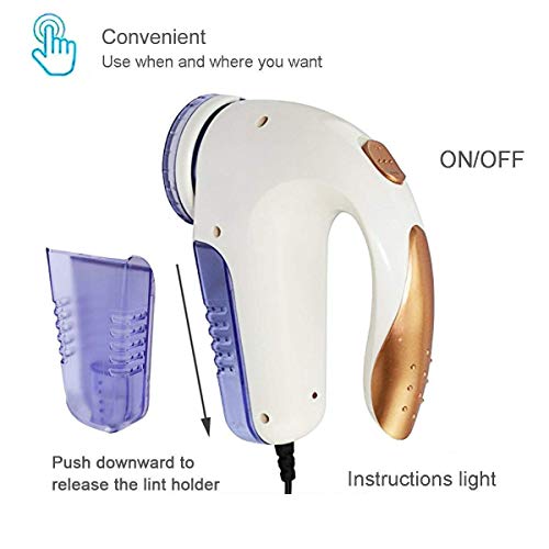 Fannyc Lint Remover Clothes Fuzz Fabric Shaver Suit for US Standard Fabric Sweater Defuzzer Fabric Clothes