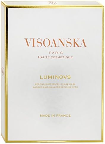 Visoanska Luminovs Second Skin Biocellulose Mask