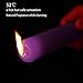 Low Temperature Candle, EROKAY Low Heat Candle Romantic Dripping Candle for Home Decro Purple