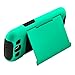 Fulland Hybrid Silicone Armor Case with Card Holder, Kickstand, Stylus and Screen Protector for Samsung Galaxy S3 - Aqua Green