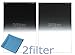 Lee Filters Soft Edge Filter Twin Pack - Includes Lee 4x6 Graduated ND 0.6 Soft Edge and Lee 4x6 Graduated ND 0.9 Soft Edge Filters, included 6x7 Wyndham Digital Microfiber cloth!