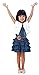 Metee Dresses Girl Outfit Clothes Clothing Solid Coat + Denim A-line Dress 2 Pcs Set